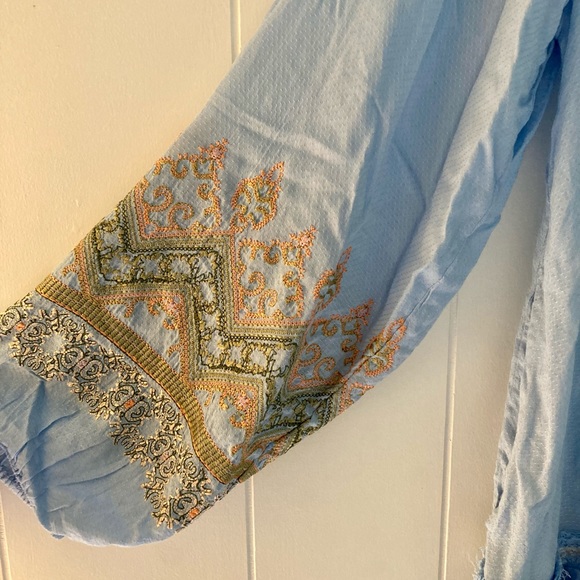 NWT Free People | Wild One Peasant Dress | M - Picture 4 of 7